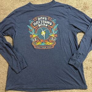 Dave Matthew’s Band Fall Tour 2024 Unbranded No Size Long Sleeve Tshirt